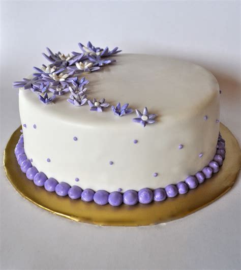 Cakes by Setia: Purple Flower Cake