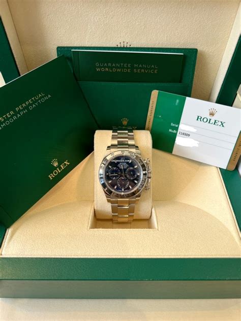 Watches Daytona Blue Dial with Warranty Card & Box - Artislovelife Store