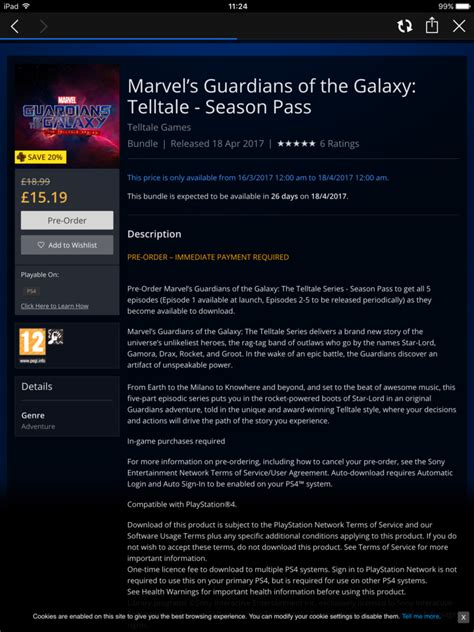 Guardians Of The Galaxy: TellTale Game Coming In April – DisKingdom.com