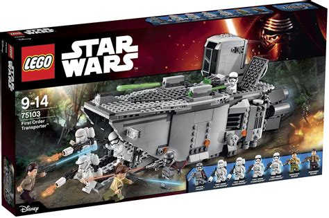 LEGO Star Wars Episode VII First Order Transporter 75103! - Bricks and Bloks