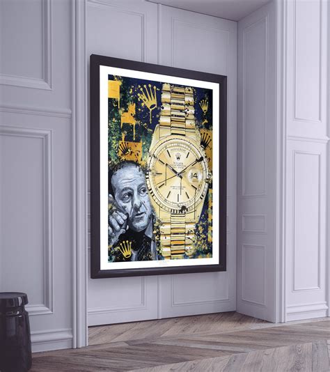 Tony Soprano Rolex Day Date - Limited Edition print. Rolex watch wall art, The Sopranos gift ...