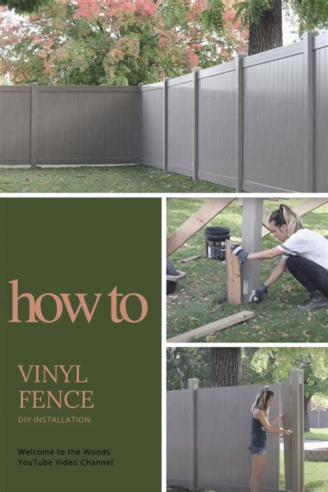 Install a Vinyl Privacy Fence Backyard Makeover