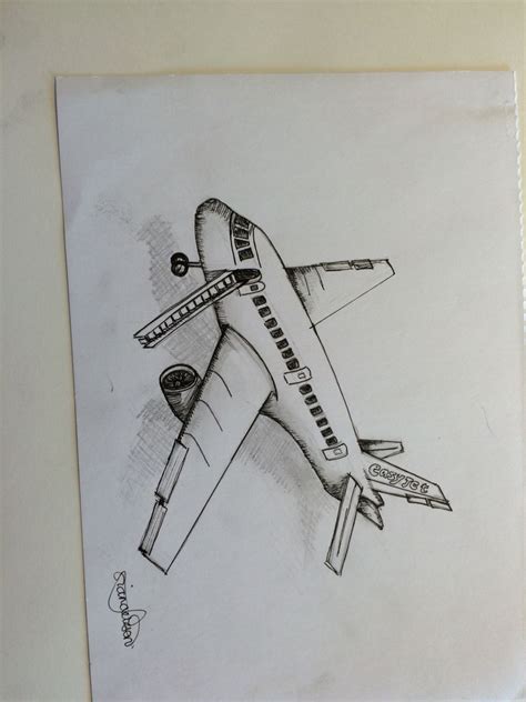 Aeroplane sketch, B&W, drawing what I see outside | Disney drawings sketches, Fly drawing, Art ...