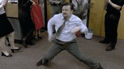 David Brent Ricky Gervais The Office Dance GIF - Find & Share on GIPHY