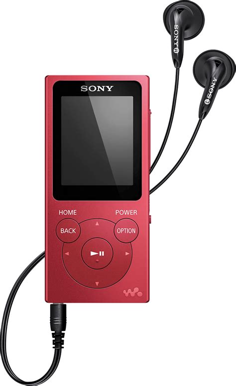 Best Buy: Sony Walkman NW-E394 8GB* MP3 Player Red NW-E394/R