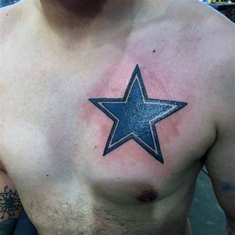 50 Dallas Cowboys Tattoos For Men - Manly NFL Ink Ideas