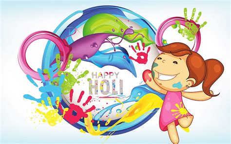 Happy Holi, holi cartoon HD wallpaper | Pxfuel