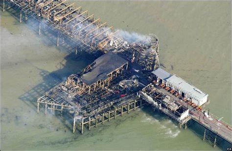 southend Pier - fire. On the night of 9/10th October 2005. | Southend ...