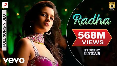 Radha Song Lyrics- Student of The Year