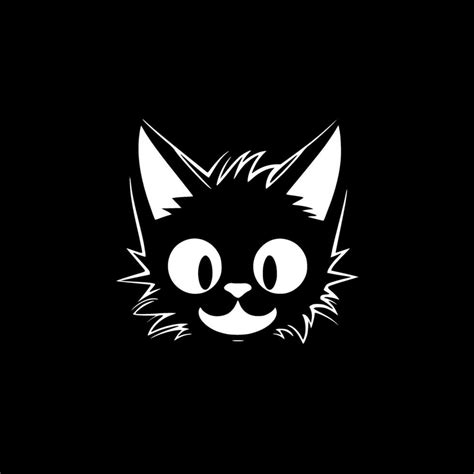 Cat - Black and White Isolated Icon - Vector illustration 26706932 Vector Art at Vecteezy