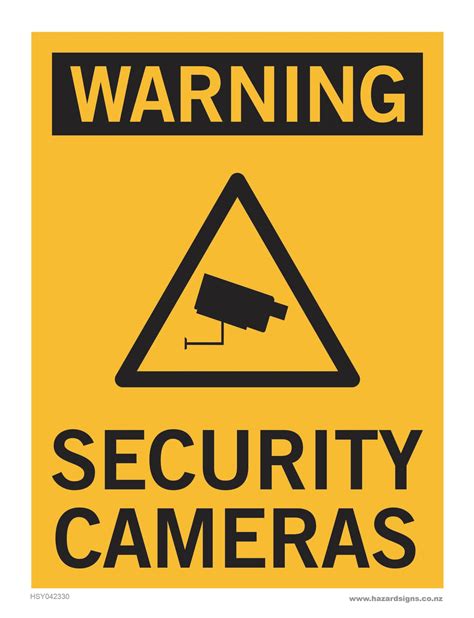 Free Printable Security Camera Signs - Printable Templates