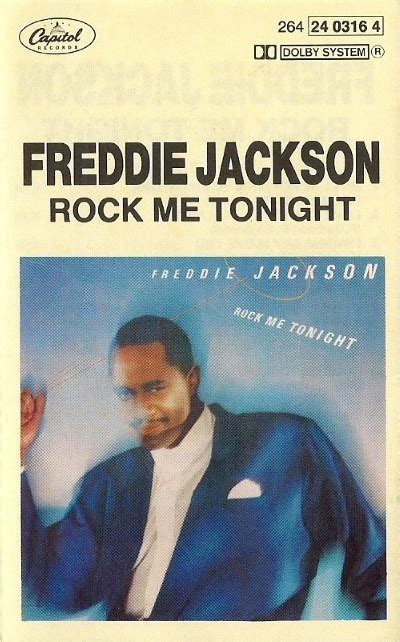 Freddie Jackson - Rock Me Tonight (1985, Cassette) | Discogs