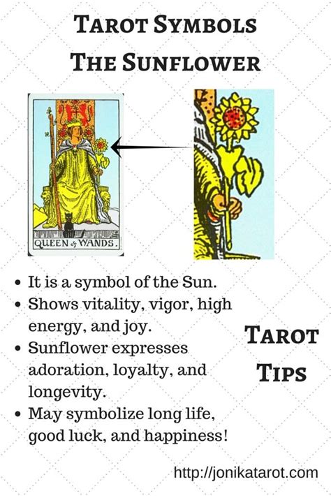 Tarot Symbols The Sunflower Tarot Guide, Tarot Tips, Tarot ...