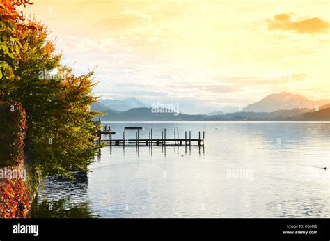 Lake of Zug, Switzerland Stock Photo - Alamy