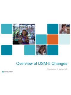 Overview of DSM-5 Changes / overview-of-dsm-5-changes.pdf / PDF4PRO