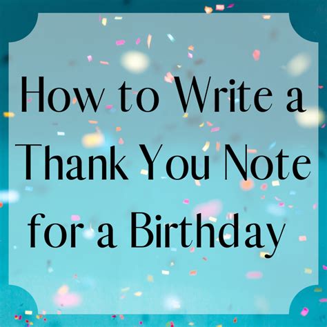 Thank You Notes for Birthday Wishes | Holidappy