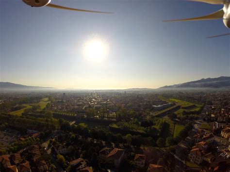 Lucca Walls. Lucca, Tuscany, Italy - Drone Photography