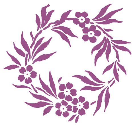 10 free flower stencil designs for printing craft projects print - free printable flower stencil ...