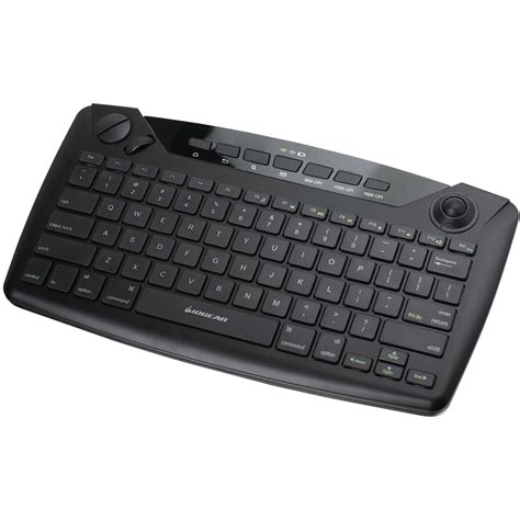 IOGEAR Wireless Smart TV Keyboard with Trackball GKB635W B&H