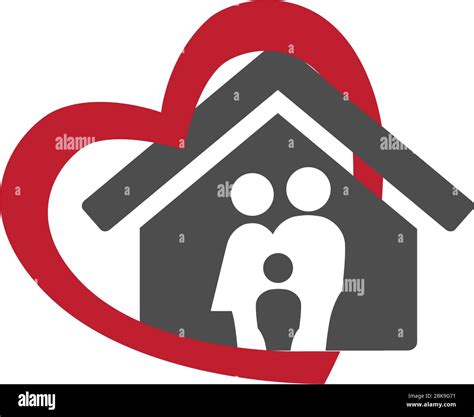 family love home Stock Vector Image & Art - Alamy