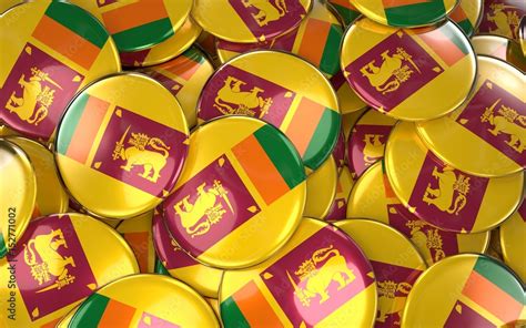 Sri lanka Badges Background Stock Photo | Adobe Stock