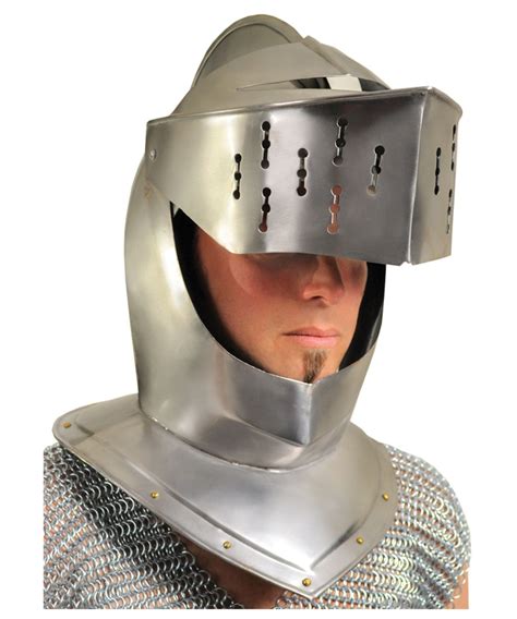 Medieval Knight Armor Helmet - Men Costume