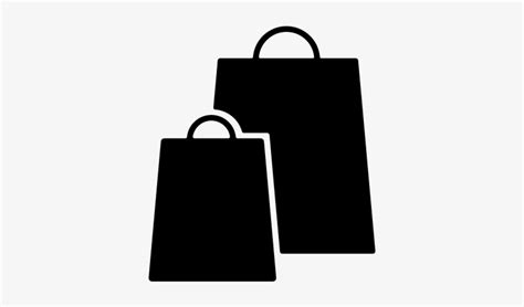 Shopping Bags Black Couple Vector - Shopping Bag Silhouette Png PNG Image | Transparent PNG Free ...