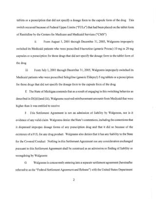 Walgreens False Claims Act Violations | PDF