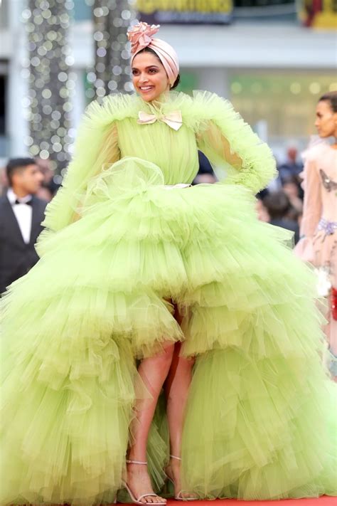 Deepika Padukone Green Dress at Cannes 2019 | POPSUGAR Fashion Photo 15