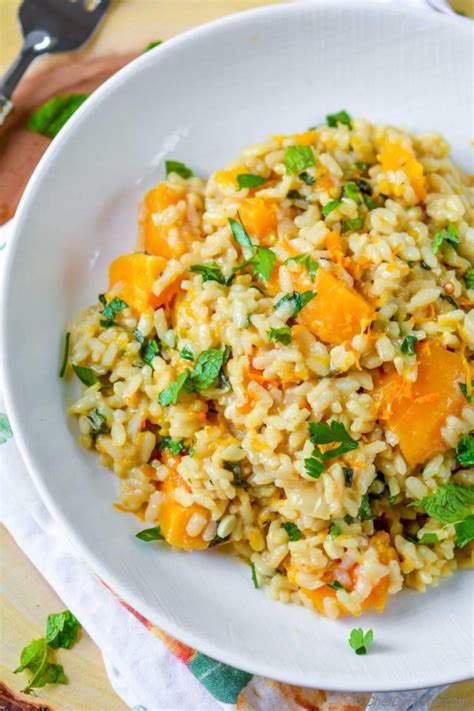 Butternut Squash Risotto Recipe | ChefDeHome.com