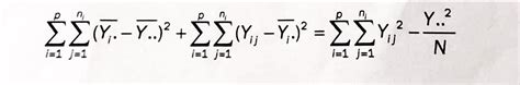 mathematical statistics - How to prove theoretically that Treatment Sum ...