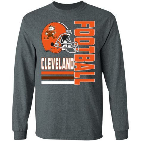 Cleveland Browns Long Sleeve T-Shirt | Etsy