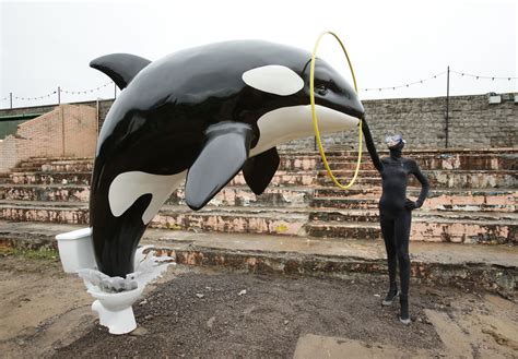 Banksy opens up Dismaland