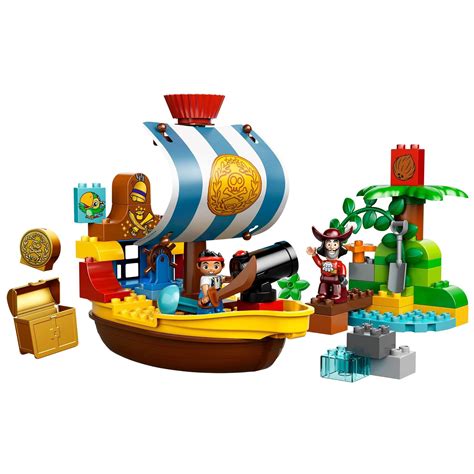 LEGO DUPLO Jake's Pirate Ship Bucky Play Set - Walmart.com