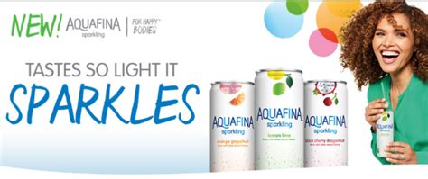 FREE Aquafina Sparkling Water!