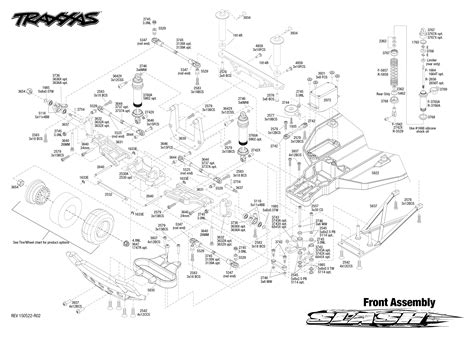 Traxxas Slash 4x4 VXL Parts Exploded View (68068-4) —, 48% OFF