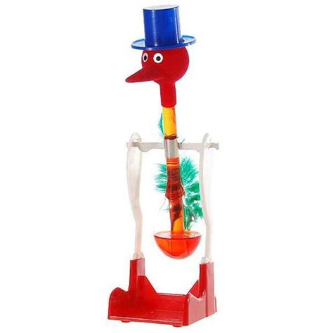 Creative Drinking Water Bird Children Educational Toy - Red ...