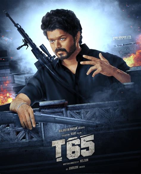 Thalapathy 65 First Look Poster Release Date : Target Raja Movie ...