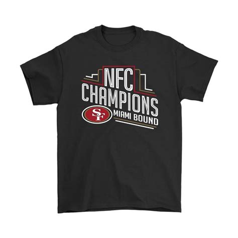 Nfc Champions Miami Bound San Francisco 49ers Nfl Shirts - Luxwoo.com