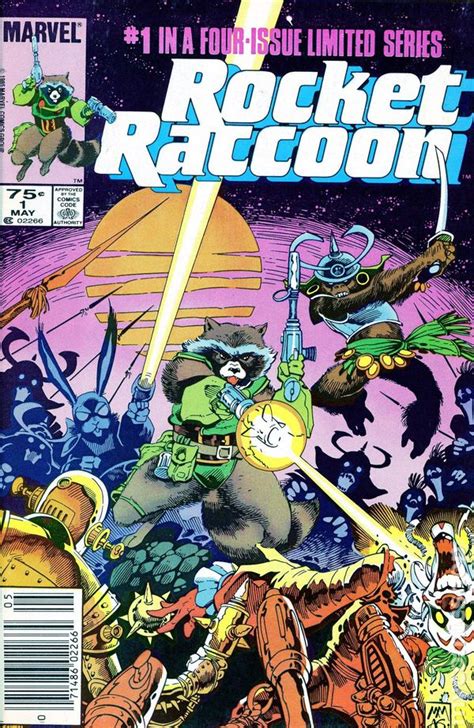 Rocket Raccoon (1985 Marvel) comic books