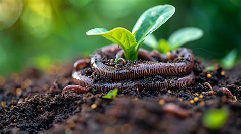 Premium Photo | Polyculture Composting Worms Vermicast Wallpaper