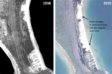 Aerial imagery of the Stockton Island tombolo formation in the Apostle... | Download Scientific ...