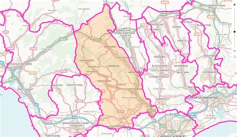 Rhondda Cynon Taf lockdown area mapped as local restrictions are announced - Wales Online