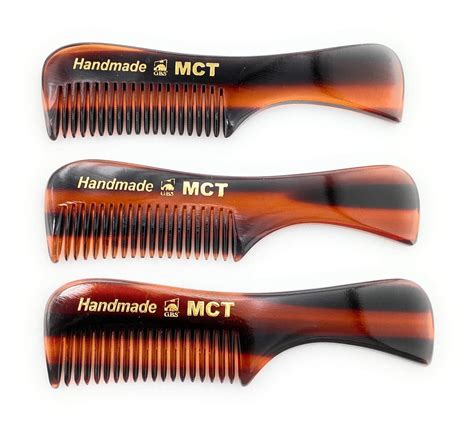 G.B.S MCT Beard & Mustache Comb For Men Grooming - Pack of 3 - Walmart.com