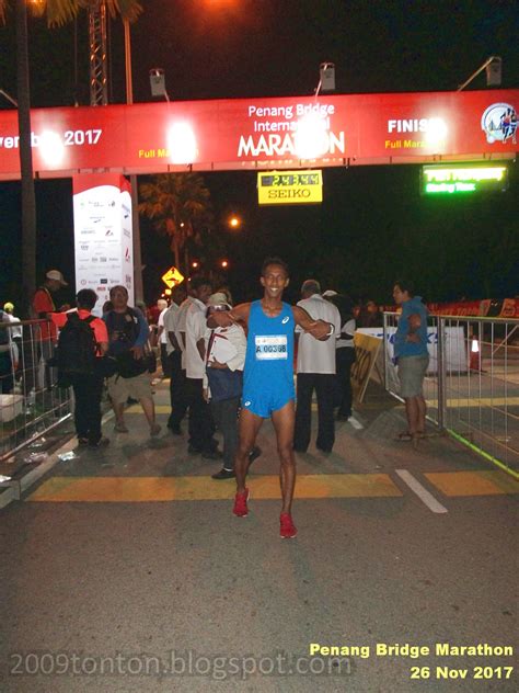 Penonton: Penang Bridge International Marathon 2017 - Top 10 Result