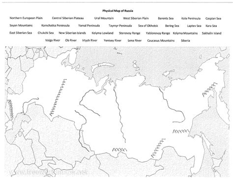 Russia Physical Map Physical Map Physics Map - vrogue.co