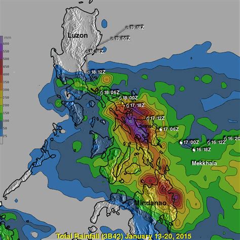 Mekkhala Becomes A Typhoon, Drenches The Philippines | NASA Global ...