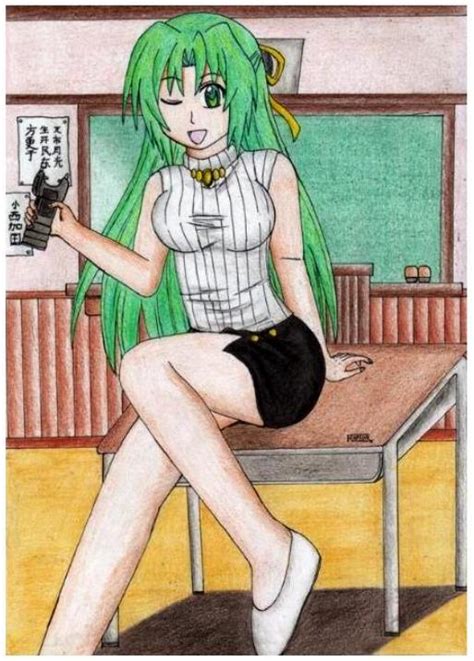 Shion sonozaki - Higurashi no naku koro ni by raptorthekiller on DeviantArt