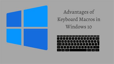 Keyboard Macros Windows 10: How To Create Keyboard Macros In Windows 10 - SolutionBlades