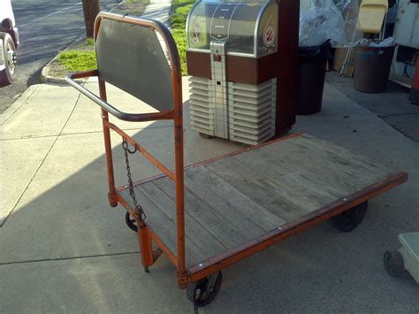 Vintage Industrial Warehouse Shipping Cart « Obnoxious Antiques